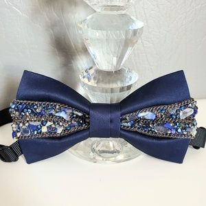 NEW Groom Grooms Unique stone beads Bow Tie